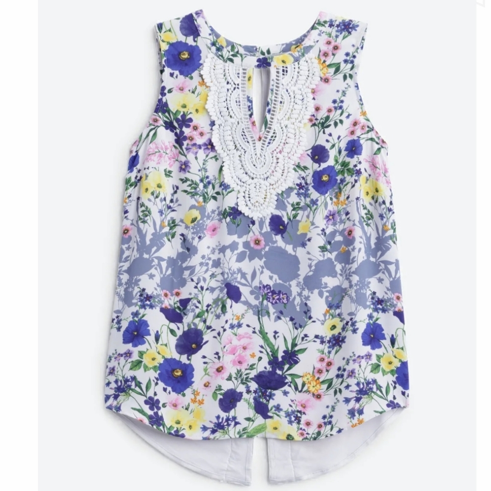 Keyhole Crochet Top